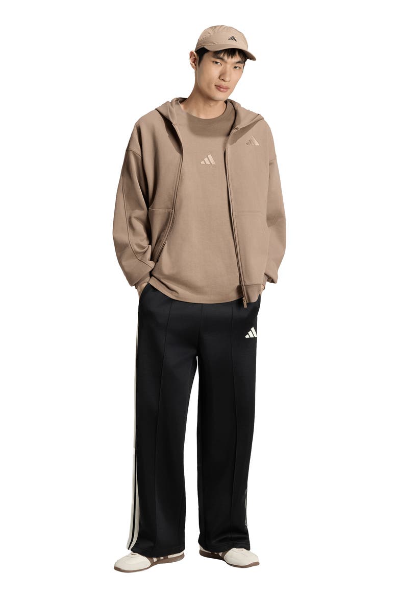 Cotton Full Zip Hoodie, Alternate, color, KHAKI SIX
