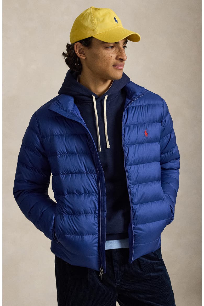 The Colden Water Repellent Packable Down Jacket, Alternate, color, BLUE YACHT