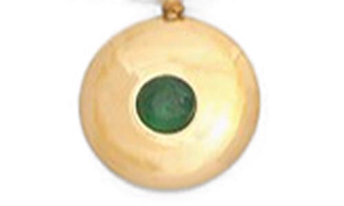 Petit Moments Birthstone Disc Pendant Necklace