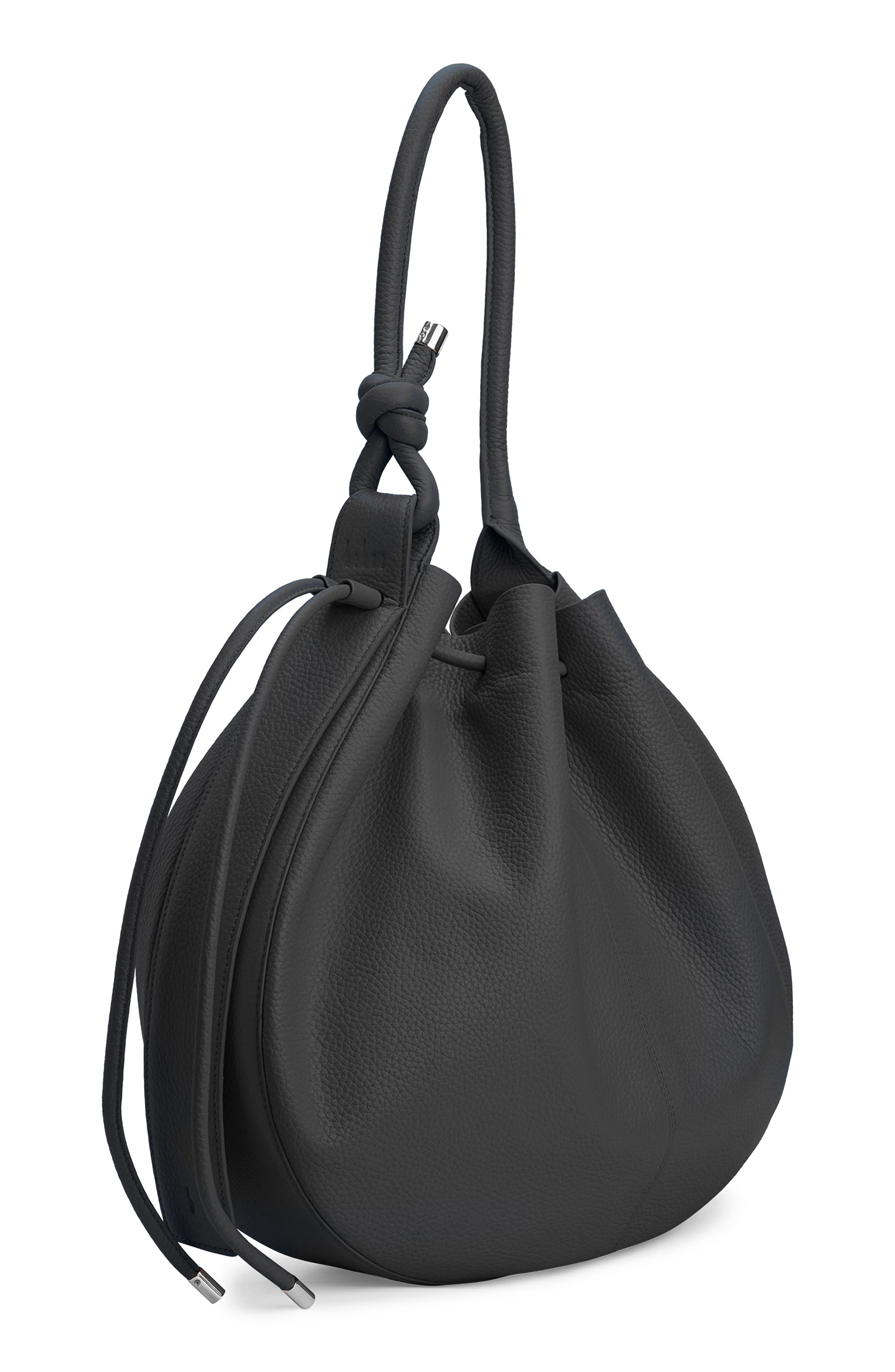 behno Large Ina Pebble Leather Shoulder Bag, Alternate, color, 