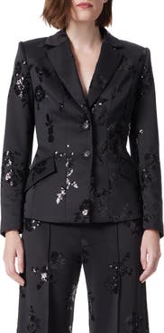DO by Dee Ocleppo Sequin Scuba Blazer