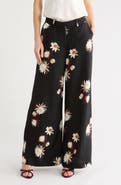 JASON WU Printed Wide Leg Pants