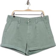 PAIGE Brooklyn High Waist Utility Shorts