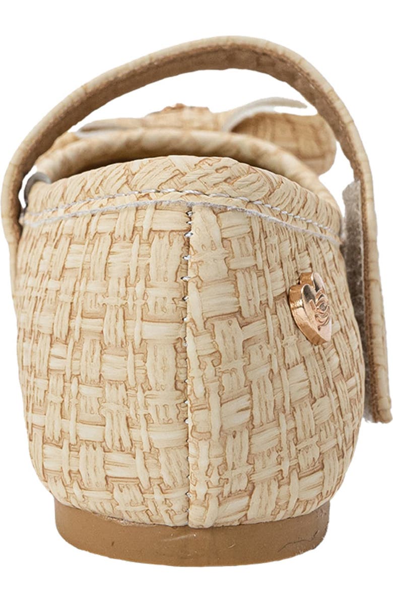 bebe Sassy Mary Jane Flat, Alternate, color, Tan