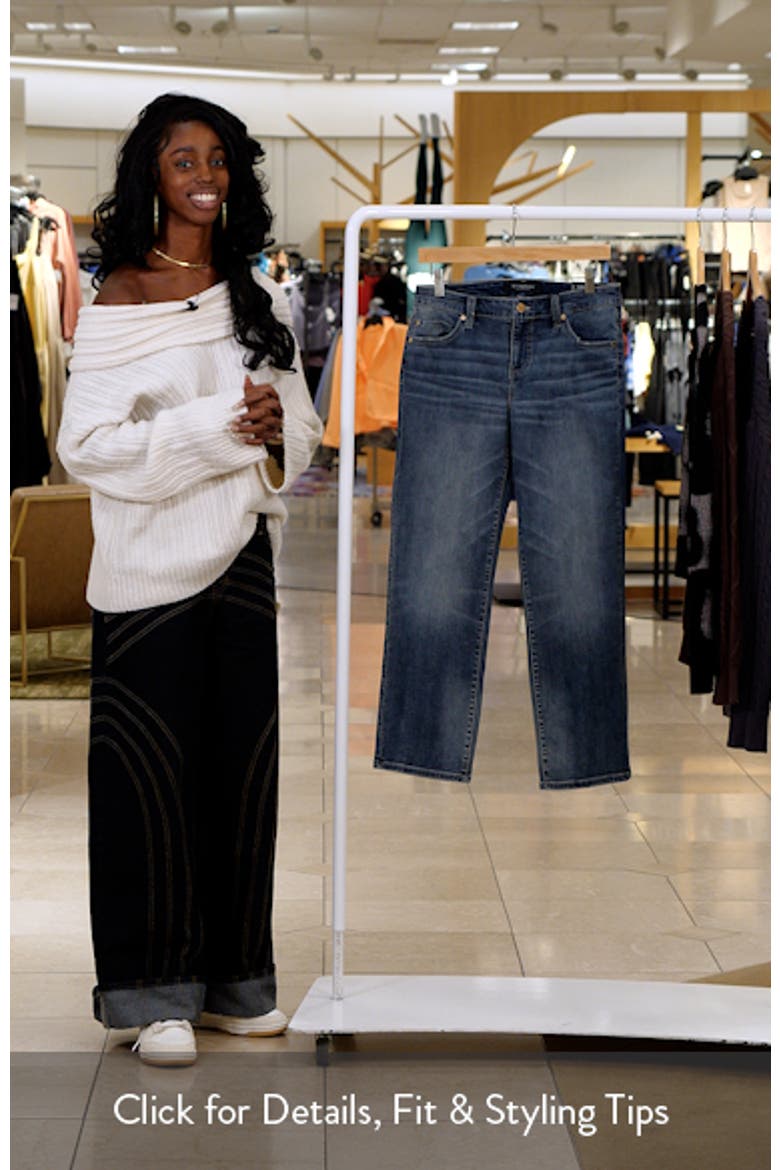 Kennedy Mid Rise Straight Leg Jeans video