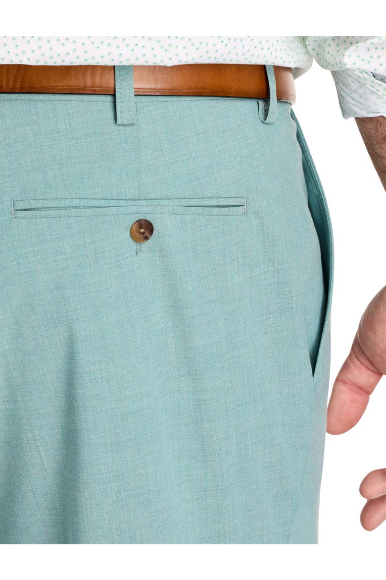 Big & Tall Machine Washable Suit Pants, Alternate, color, TEAL