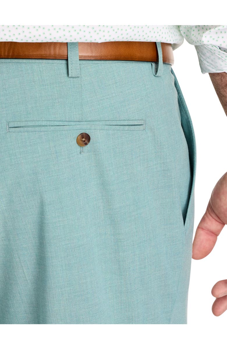 Synrgy by DXL Big & Tall Machine Washable Suit Pants, Alternate, color, Teal