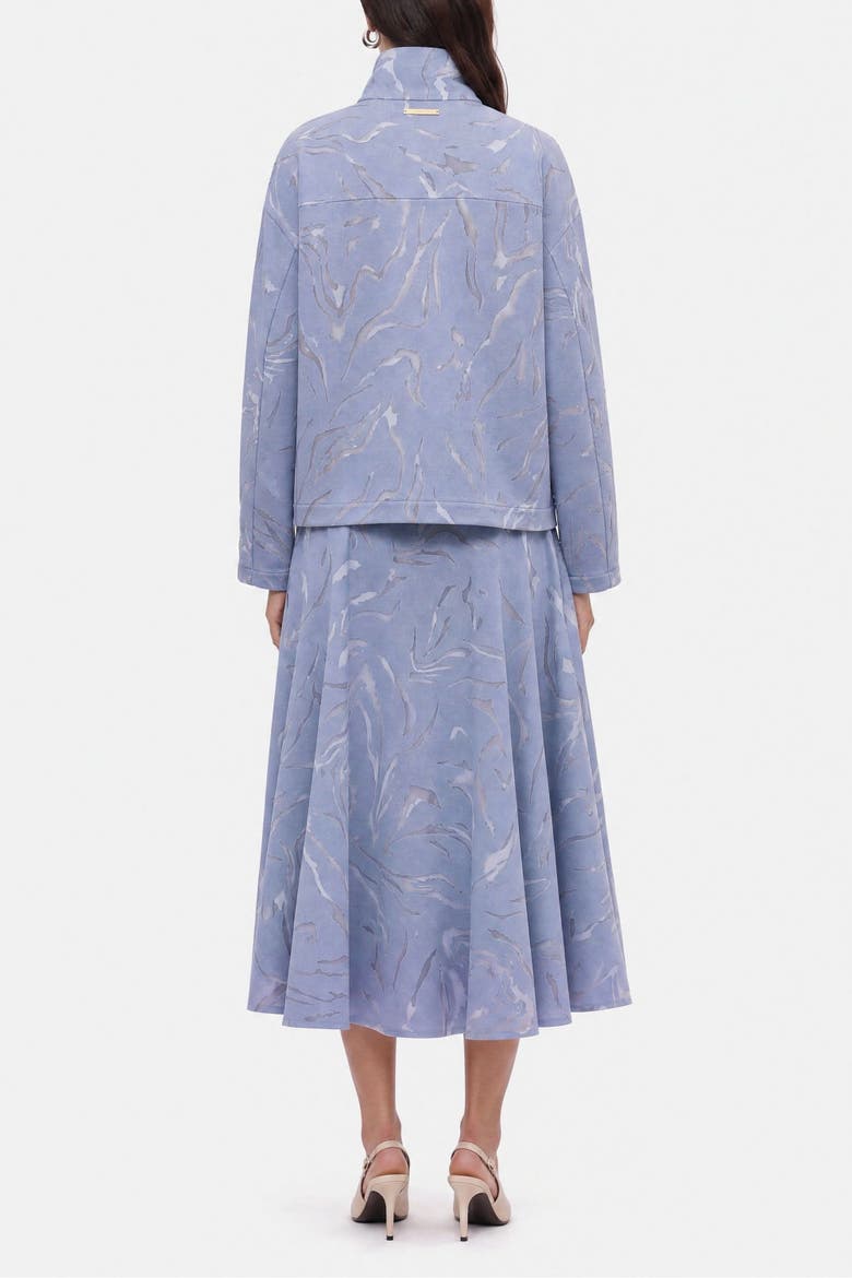 Cotton Blend Jacket, Alternate, color, Blue