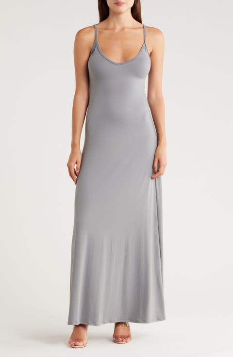 V-Neck Maxi Dress