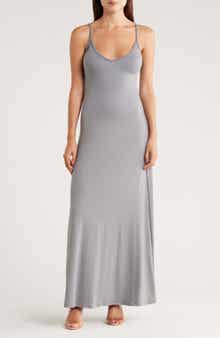 GO COUTURE V-Neck Maxi Dress