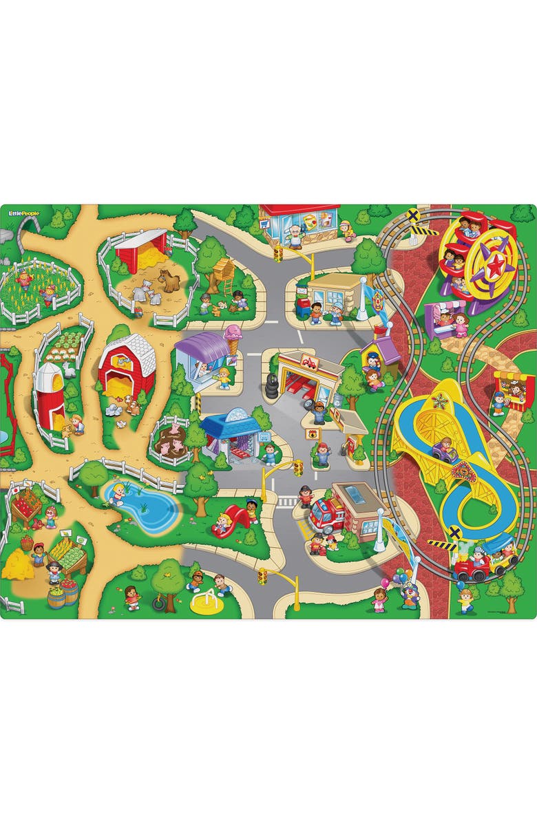 Imaginmat Jumbo Fisher Price Floor Playmat, Main, color, Multicolored