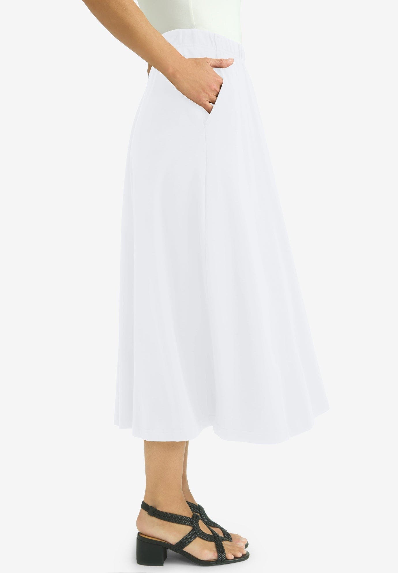 Soft Ease Midi Skirt - image 4