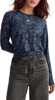 Splendid Cecelia Floral Long Sleeve Top