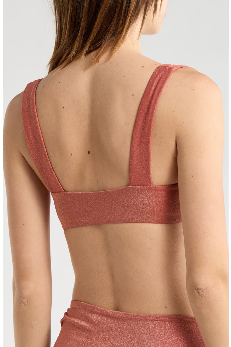 Skylar Ring Detail Bikini Top, Alternate, color, TERRACOTTA