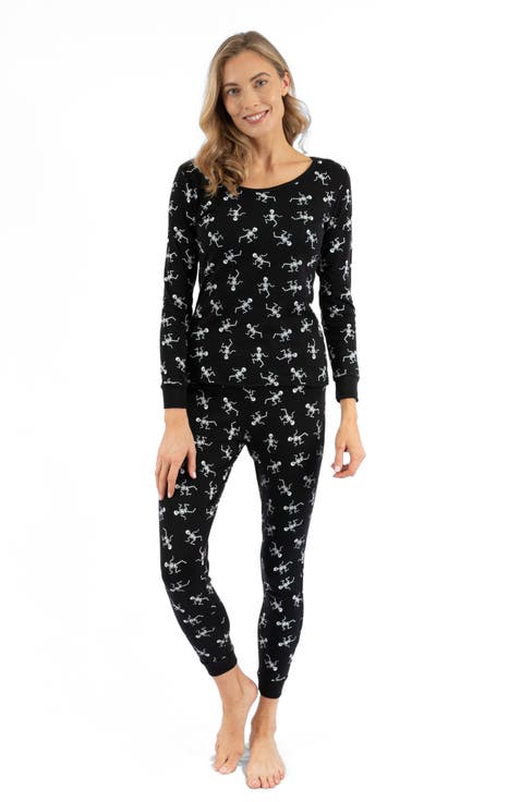 Women's Cotton Matching Family Halloween Pajamas