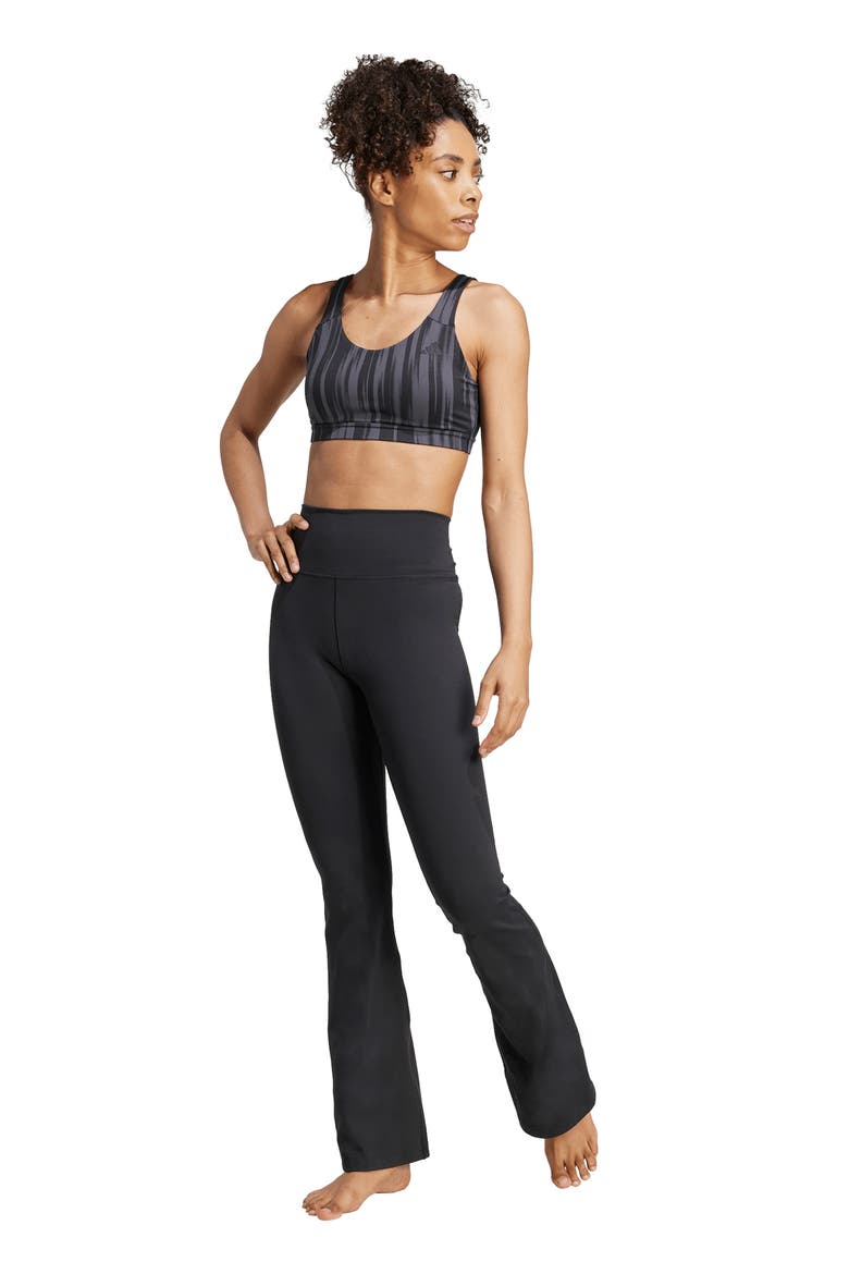 All Me Flare Leggings, Alternate, color, BLACK/ BLACK