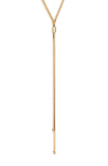 Nordstrom Rack Y-drop Chain Necklace In Gold