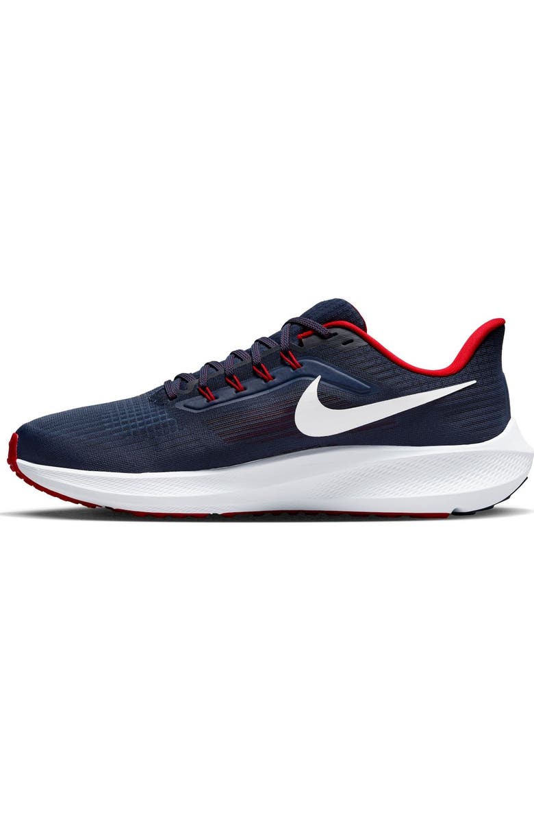 Nike Unisex Nike Navy New England Patriots Zoom Pegasus 39 Running Shoe, Alternate, color,