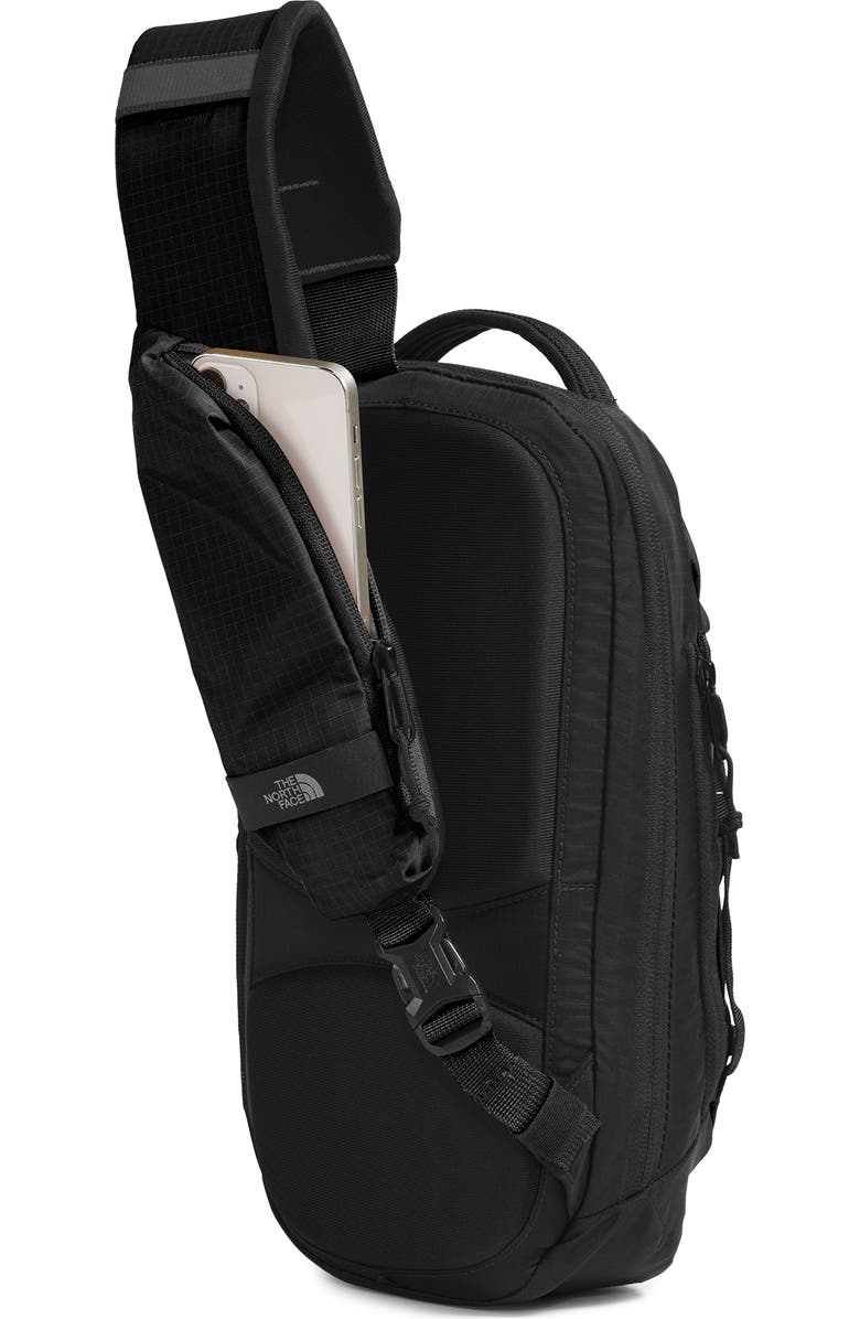 The North Face Borealis Water Repellent Sling Backpack, Alternate, color, Tnf Black/ Tnf White-Npf
