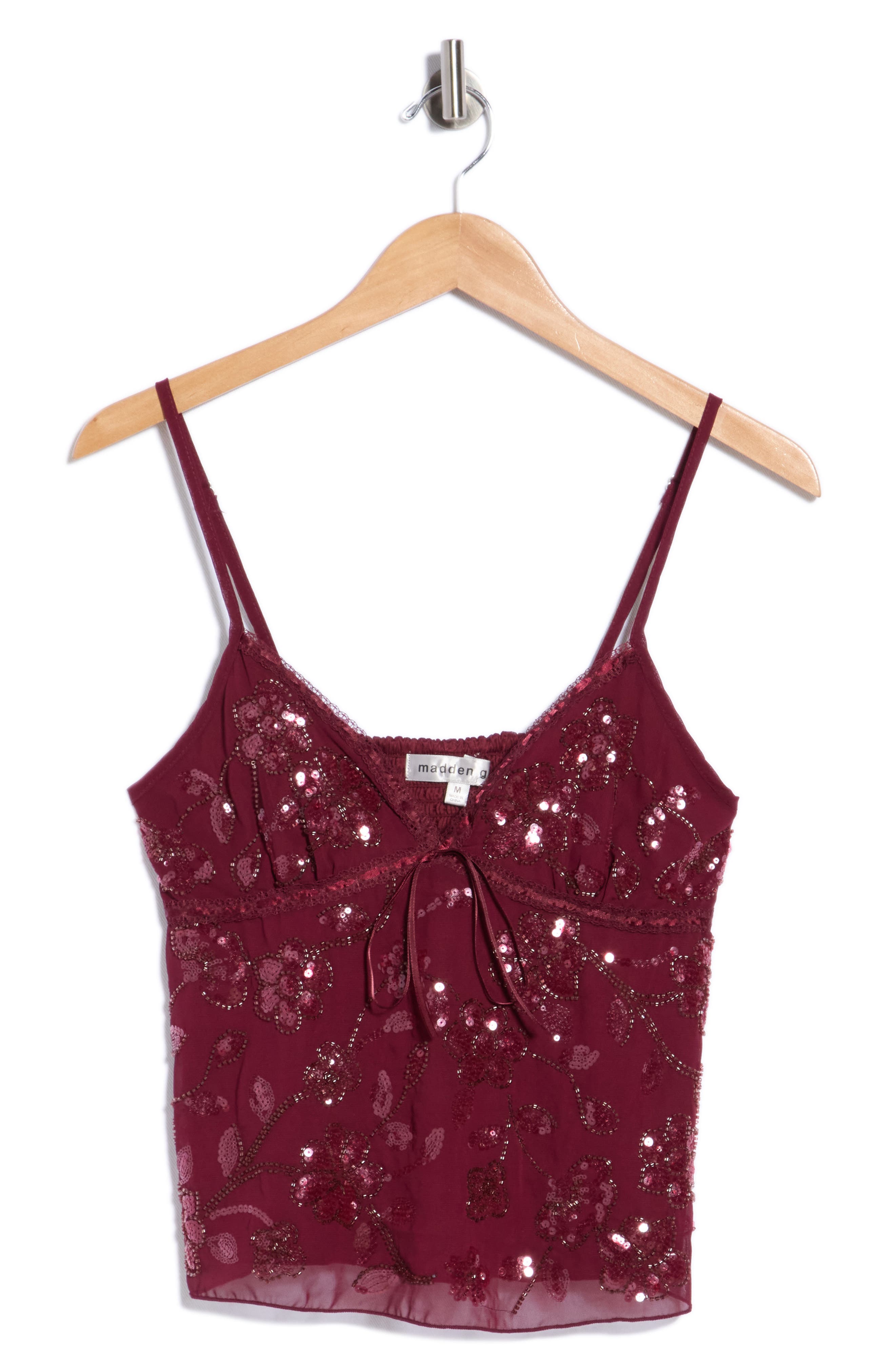 selected BURGUNDY
