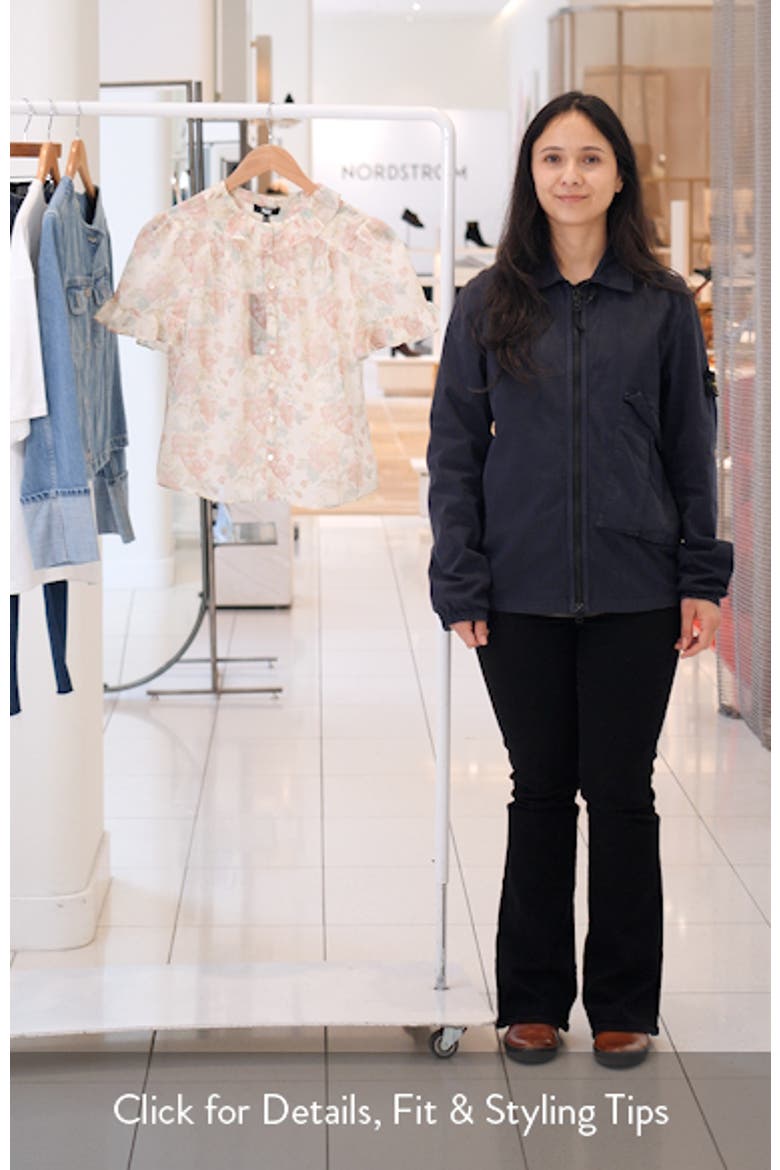Sunisa Silk Button-Up Top video