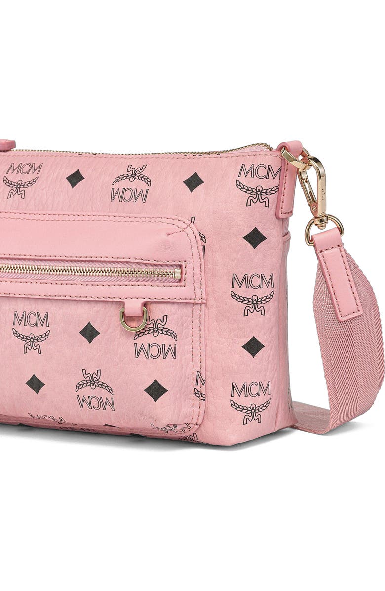 MCM Aren Crossbody in Visetos, Alternate, color,