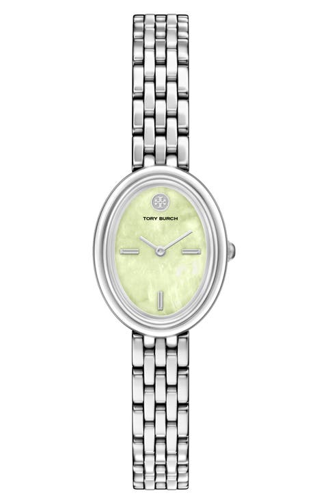 The Oval Mother-of-Pearl Bracelet Watch, 22mm x 28mm