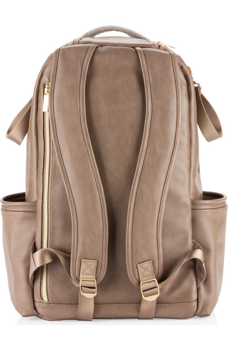 Itzy Ritzy Boss Plus Large Diaper Bag Backpack, Alternate, color, Vanilla Latte