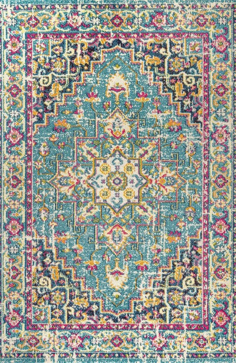 Brooklyn Geometric Medallion Area Rug