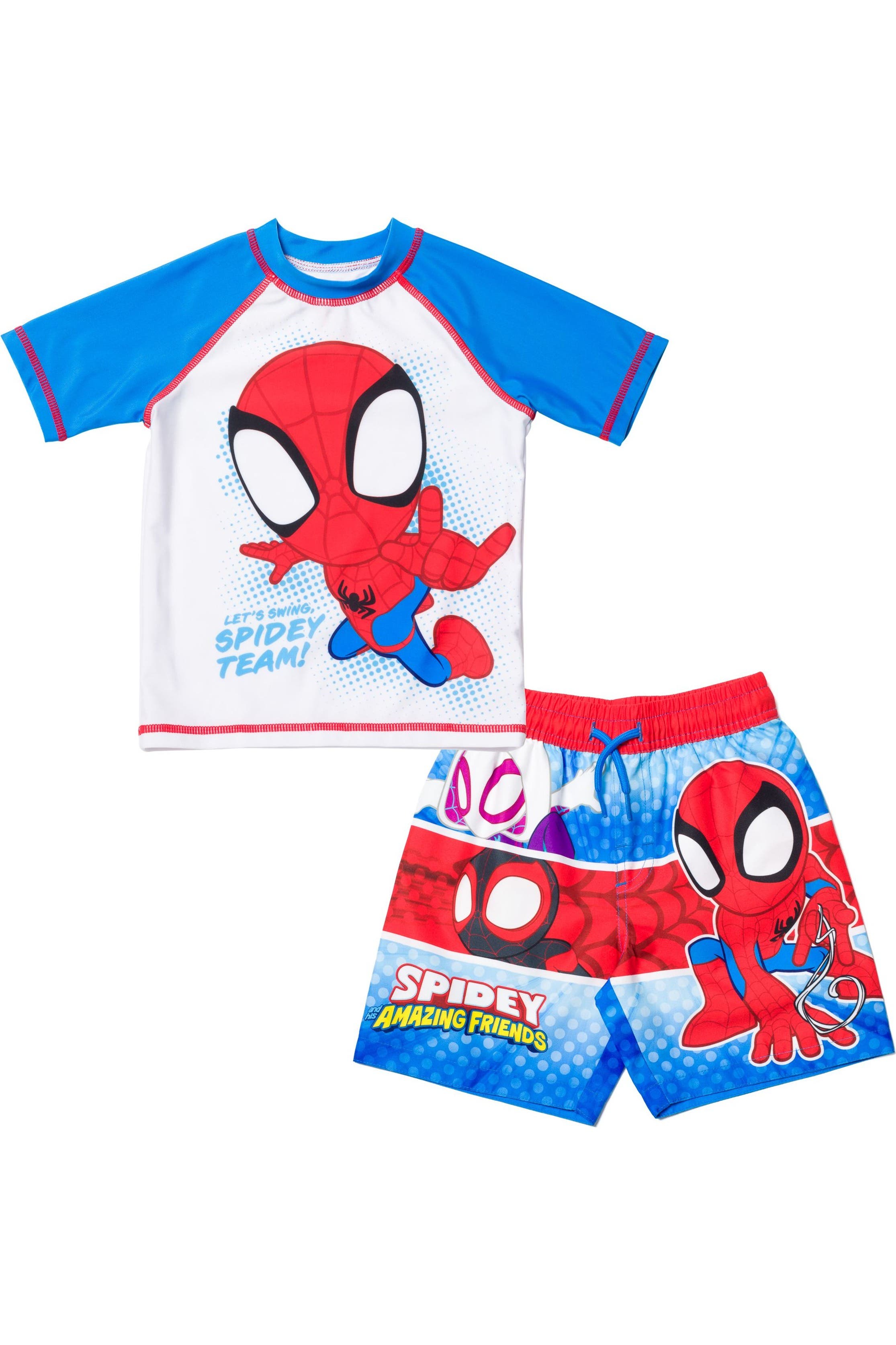 Spidey White Blue