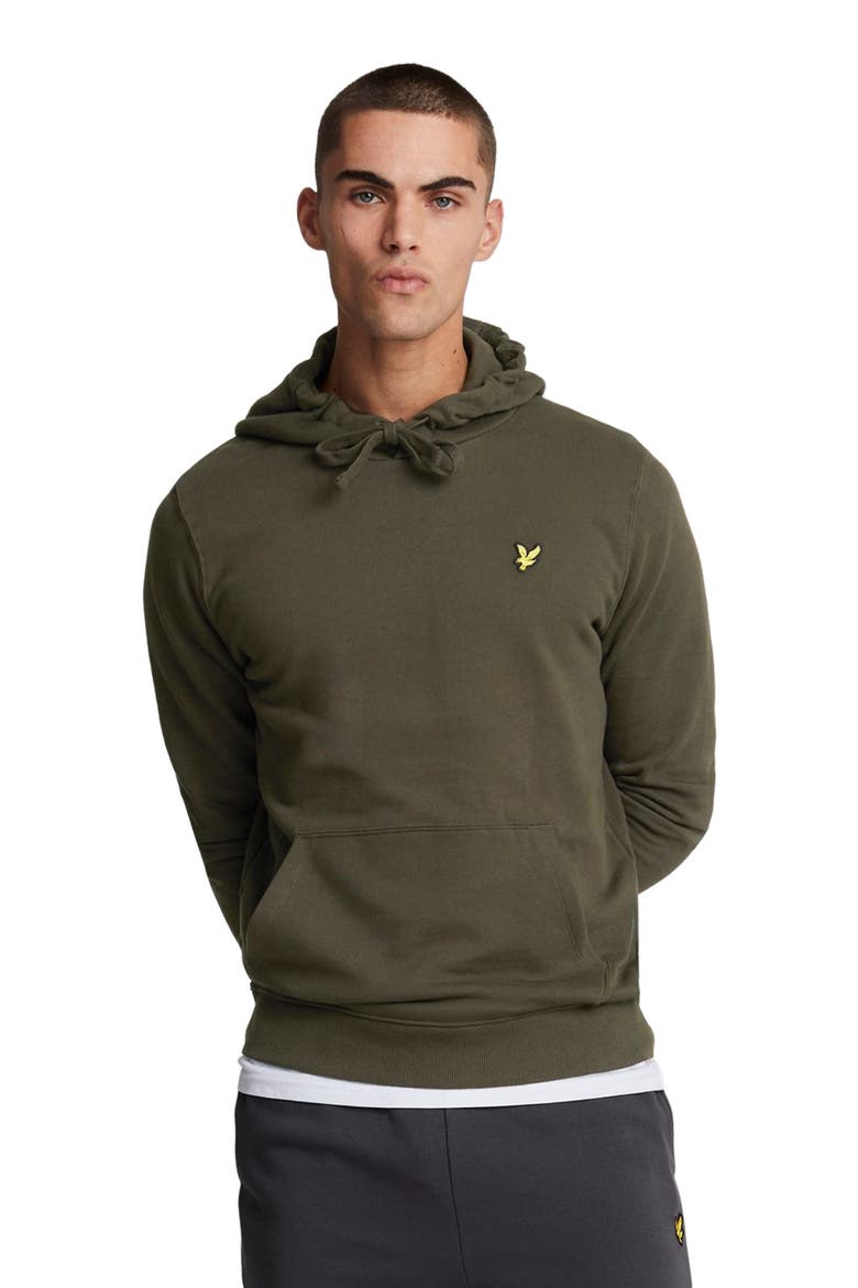 Long Sleeve Pull Over Hoodie, Alternate, color, Olive