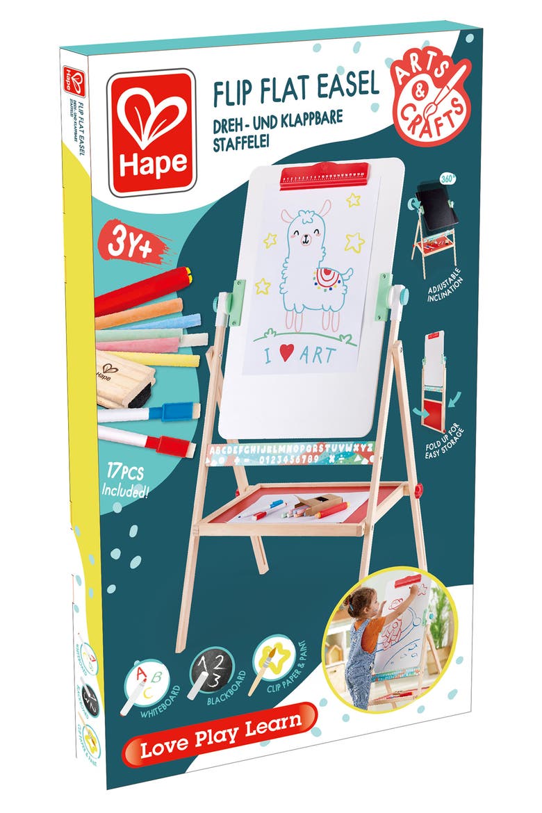 Flip Flat Art Easel, Alternate, color, MULTI