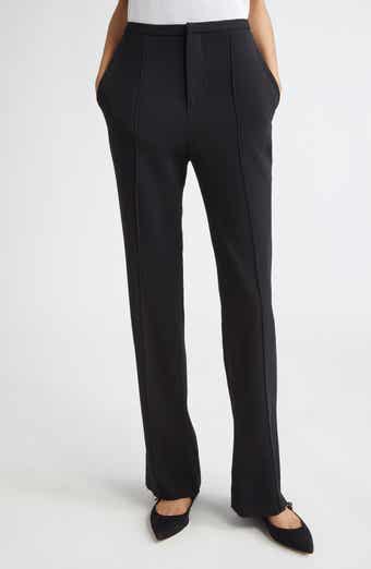 BITE Studios Cora Slim Drapey Organic Wool Trousers