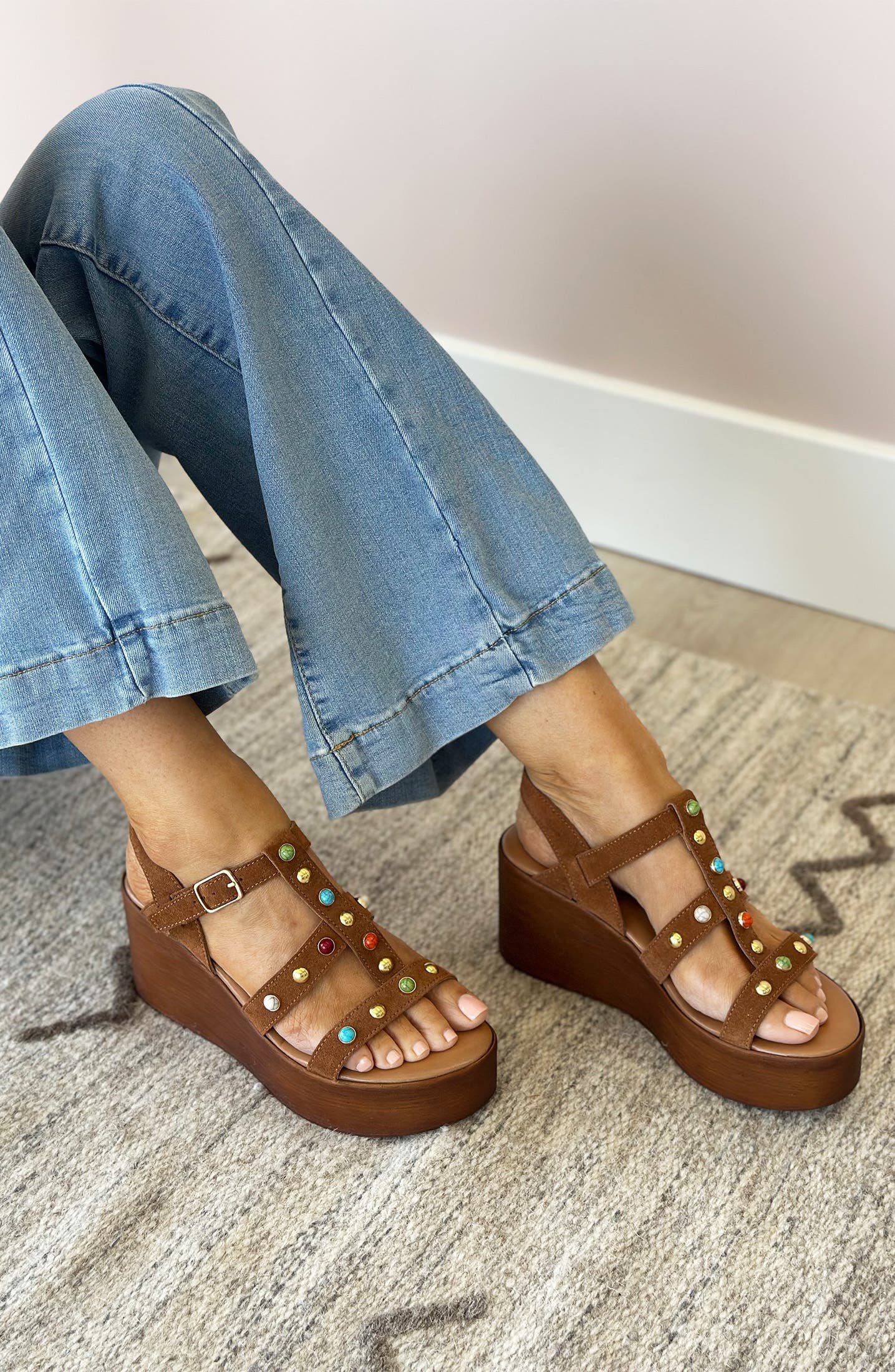 Seychelles Ticket to Ride Slingback Platform Wedge Sandal, Alternate, color, Brown