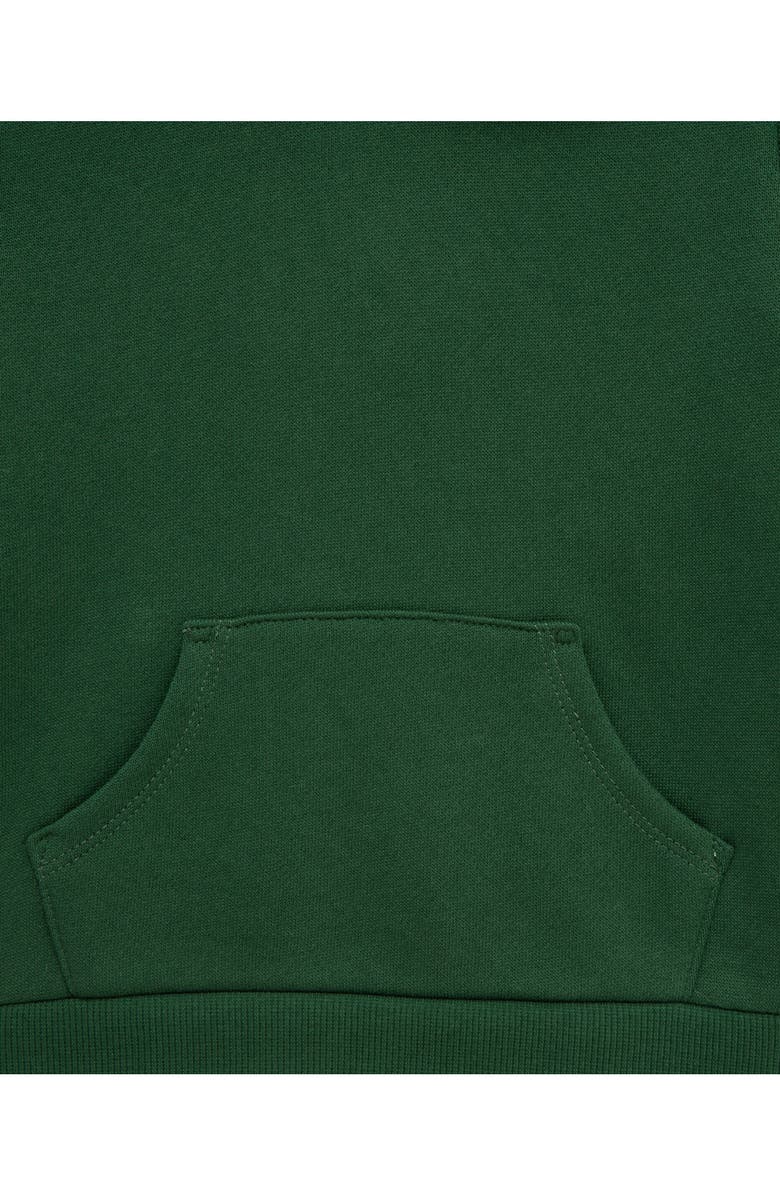 Little Me Stripe Hoodie & Joggers Set, Alternate, color, Green