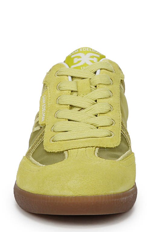 Shop Sam Edelman Kyla Sneaker In Celery Yellow