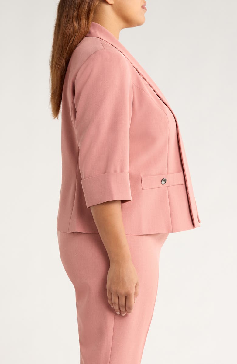 KASPER Shawl Collar Blazer, Alternate, color, Tearose