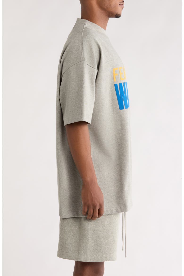 x NBA '90s Fit Warriors Graphic T-Shirt, Alternate, color, CONCRETE HEATHER