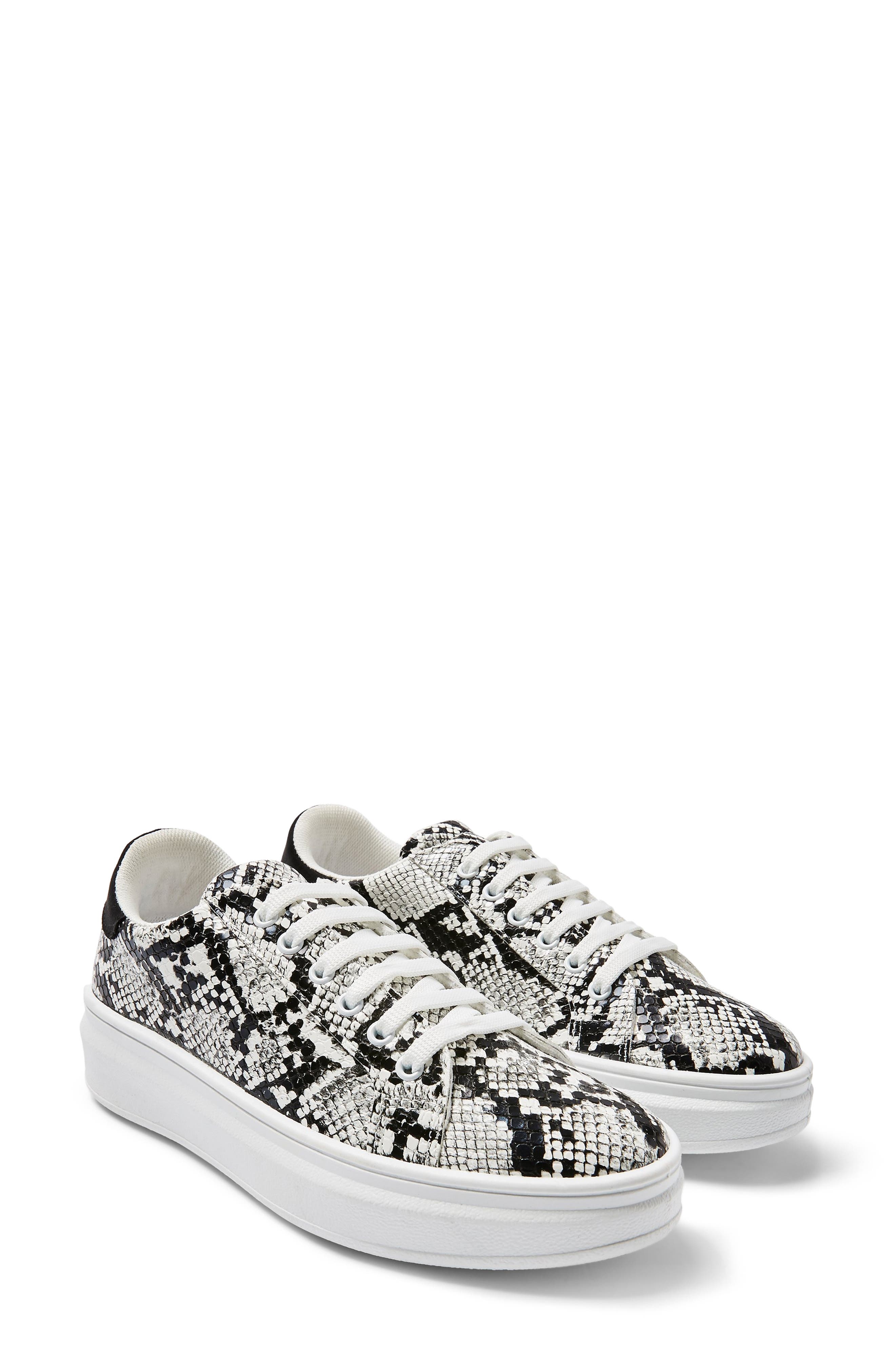 Topshop Cuba Platform Sneaker, Main, color, 