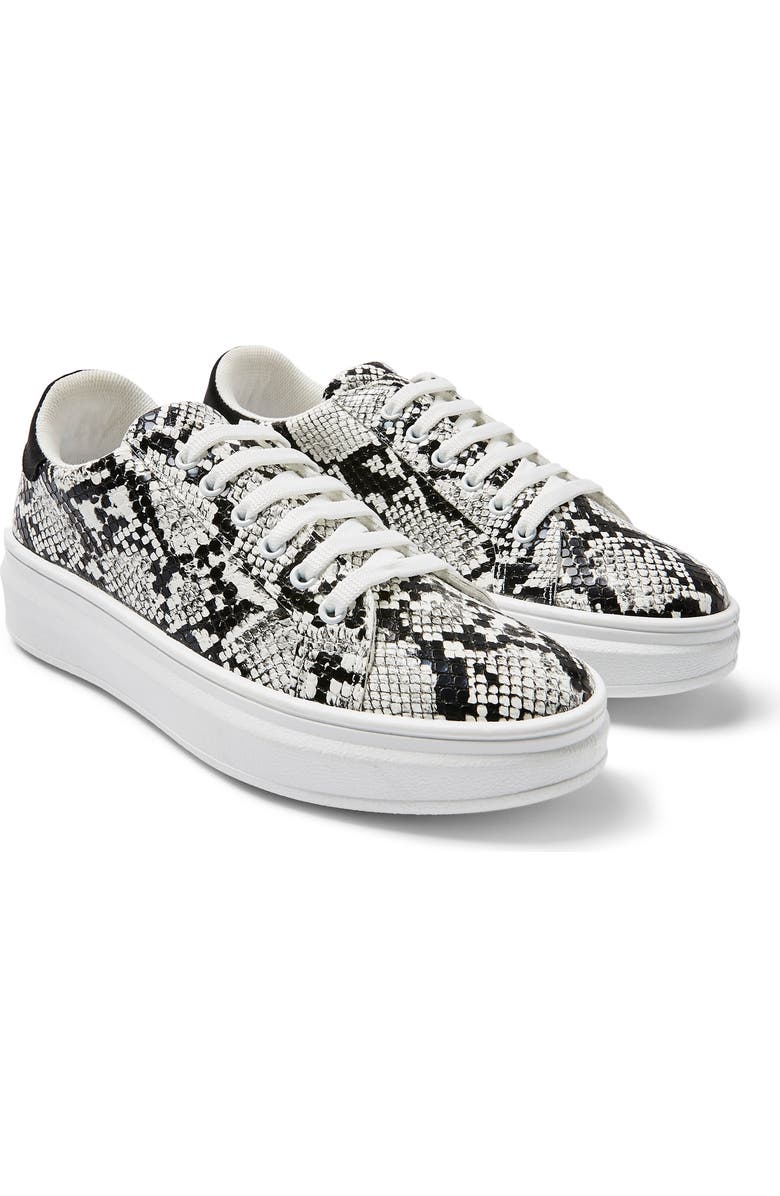 Topshop Cuba Platform Sneaker, Main, color,