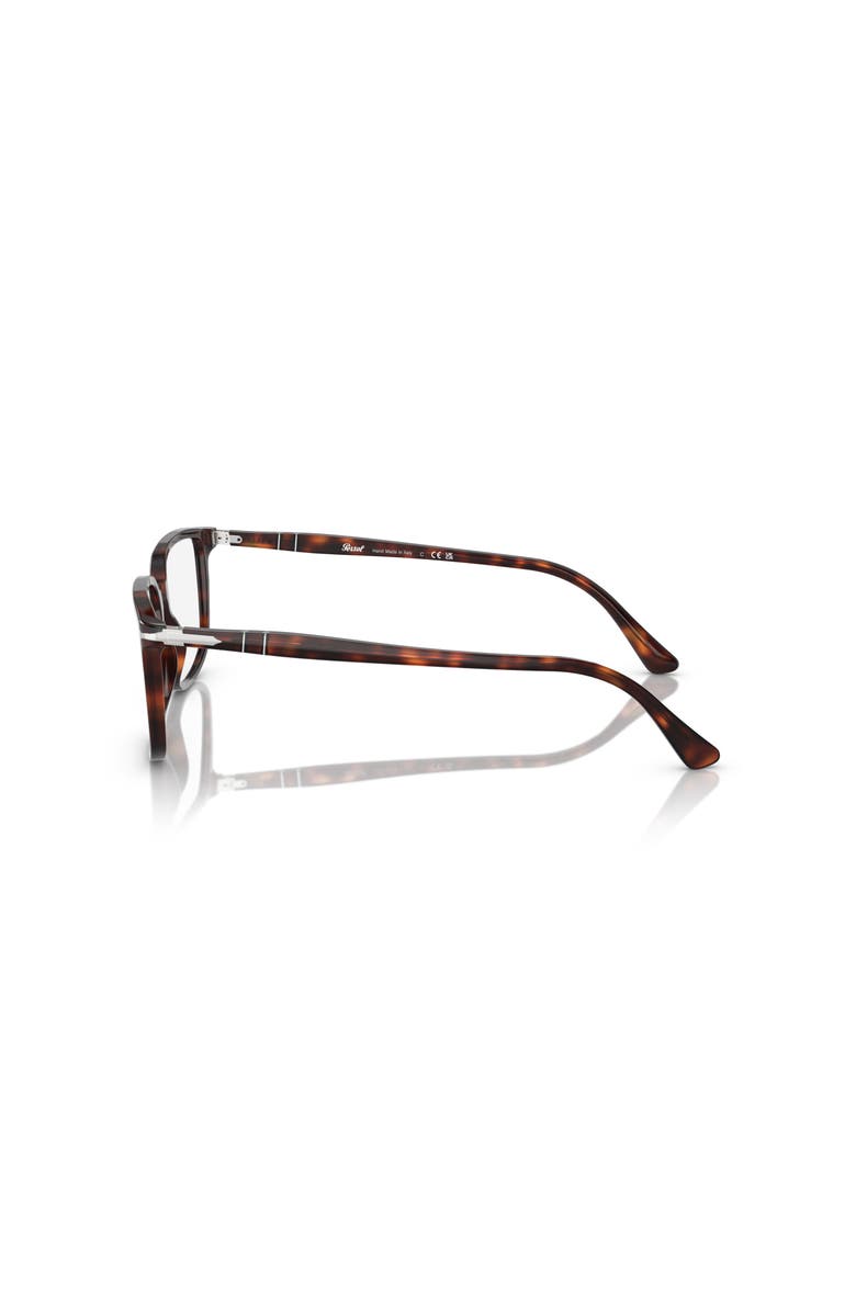 Persol 54mm Rectangle optical glasses, Alternate, color, Tortoise