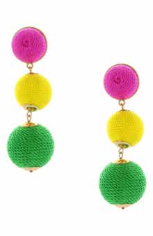 OLIVIA WELLES Hawaiian Vacation Drop Earrings