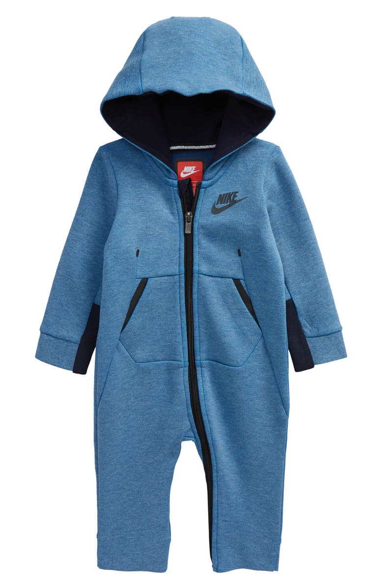 Nike Tech Fleece Romper, Main, color, 
