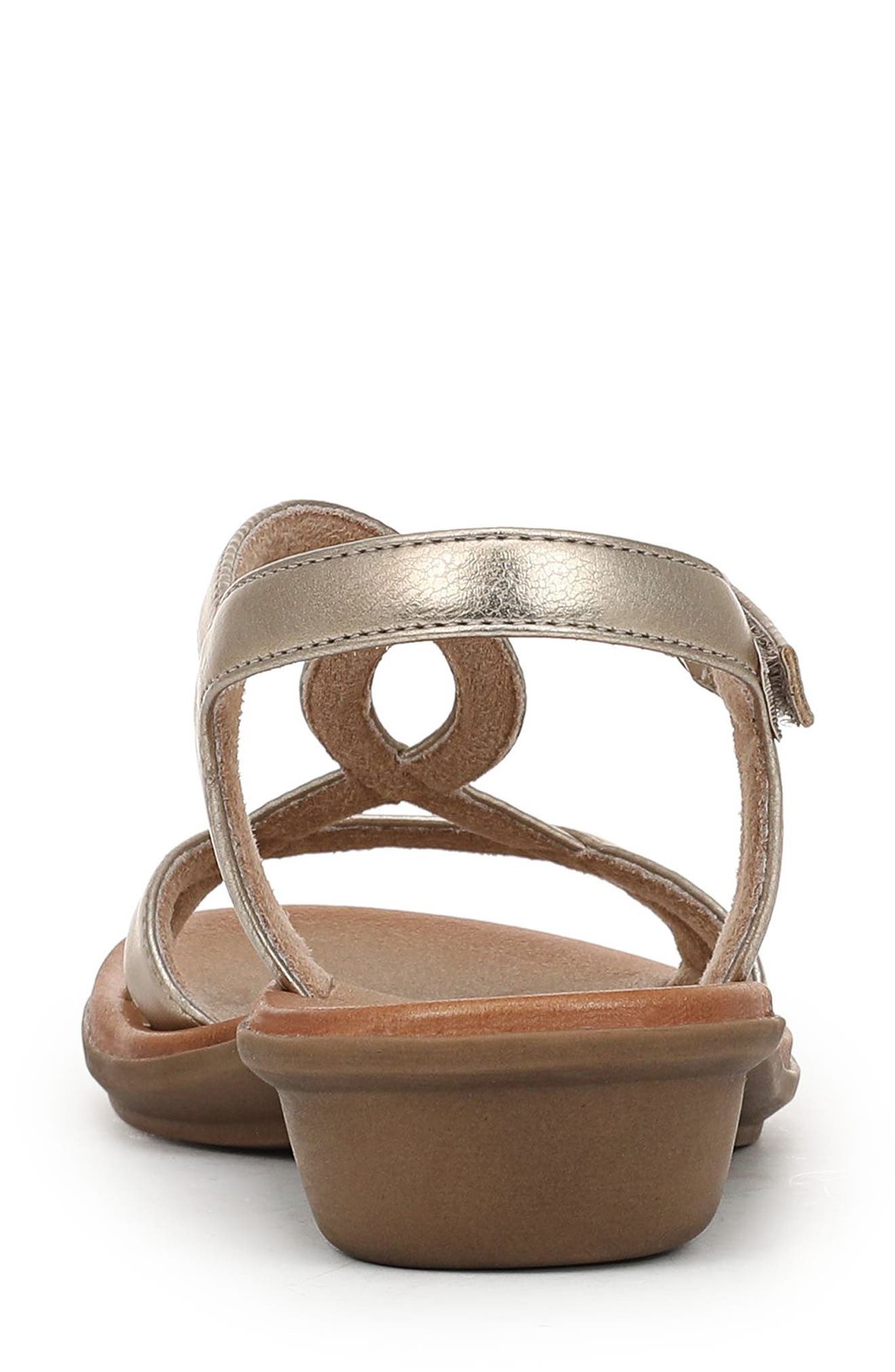 SOUL NATURALIZER Solo Sandal, Alternate, color, Gold Metallic Faux Leather