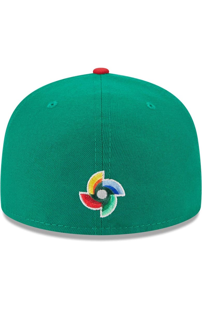 New Era Men's New Era  Green Mexico Baseball 2023 World Baseball Classic 59FIFTY Fitted Hat, Alternate, color, 