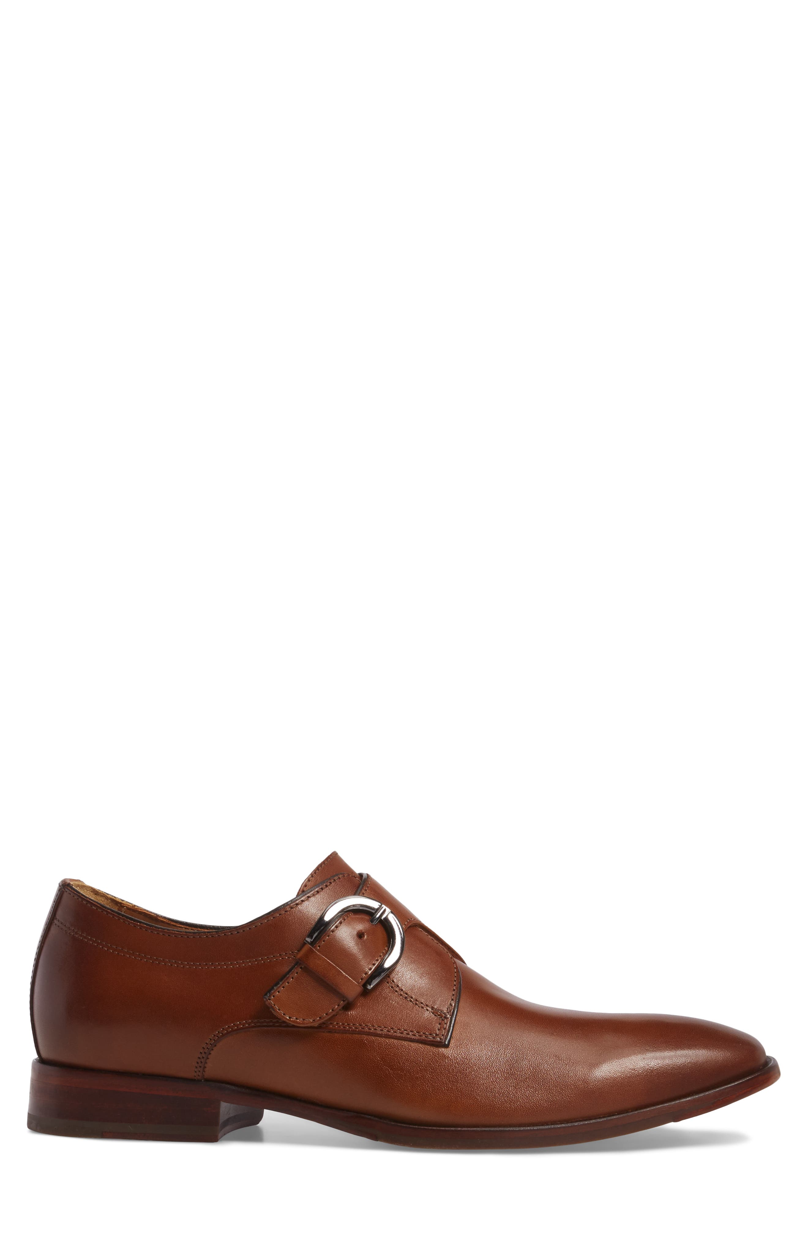 Johnston & Murphy McClain Monk Strap Shoe, Alternate, color, 