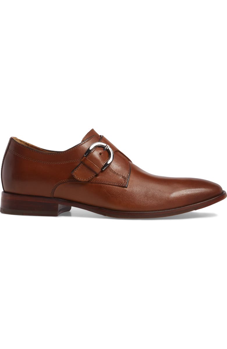Johnston & Murphy McClain Monk Strap Shoe, Alternate, color,