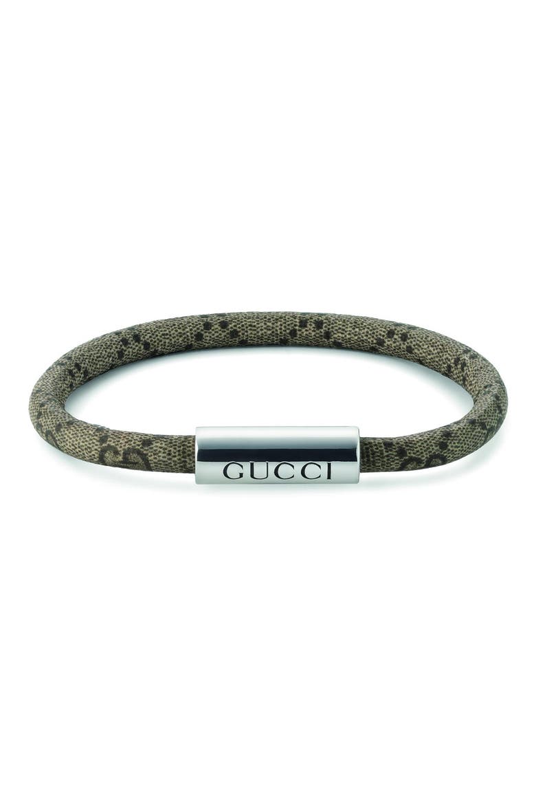 Trademark Rope Bracelet, Main, color, BEIGE/ SILVER