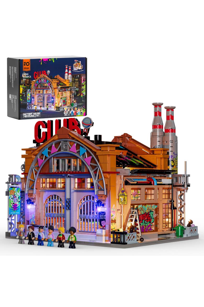 Factory House of Music Lighting Building Set Model CT2654M, Main, color, Multicolor