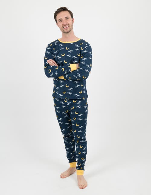 Leveret Cotton Printed Matching Family Pajamas In Blue